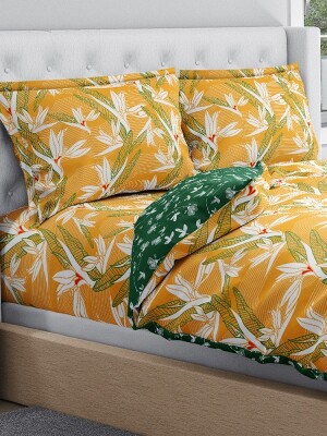 Swaas 100% Pure Cotton Tropical Treasure Pillow Cover