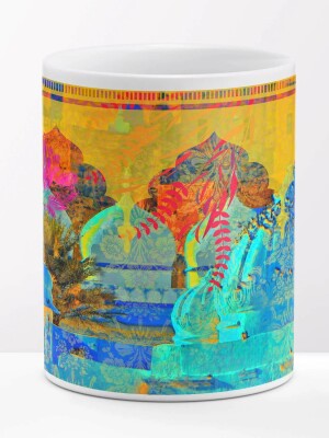 Colorful Indian Heritage Travel Coffee Mug