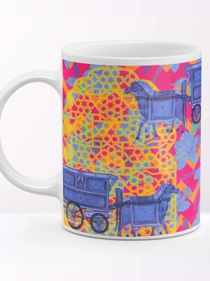 Horse Cart Designer Coffee Mug