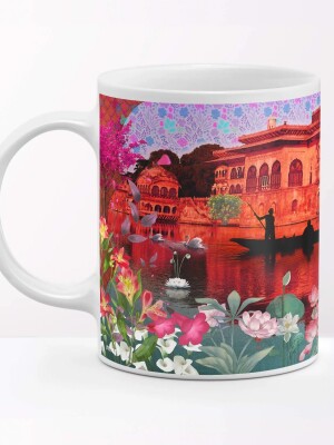 Elegant Deeg Palace Ceramic Coffee Mug