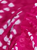 Traditional jaipuri silk printed dupatta for women