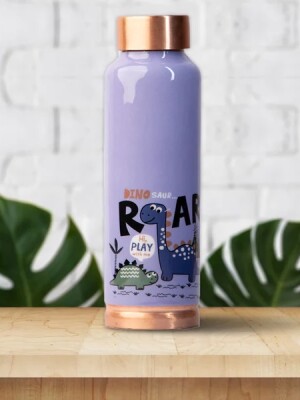 Dino roar pattern| 100% pure copper bottle|500 ml |