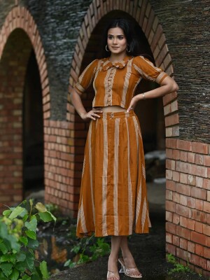 MARIGOLD A LINE SKIRT, Latest Collection, Trending Designs