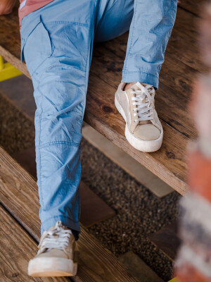 Blue 6 Pocket Men's Cargo Cotton Pant ,  versatile and practical addition to any wardrobe