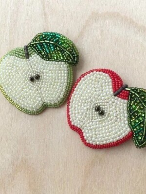 Apple Gleam Charming Crafted Hair Clip For Kids ,  Hair Accessories for kids