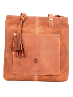 JHOLA01 - Resilient Tan, Tote Bag, Durable, High-Quality Materials, Spacious Interior, Organizational Pockets, Comfortable Carry