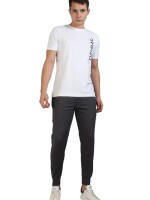 Grey plain jogger Comfortable, Versatile, Cotton, Elastic Waistband, Elastic Cuffs, Pockets, Casual Wear joggers for men
