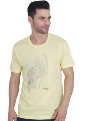 Men Lime White Manedwolf SINCE Graphics,  Premium Quality Fabric, Cotton Blend, Comfortable Wear, Vibrant Style, Various Sizes Available