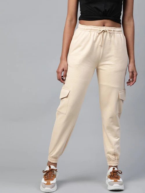 SEVENTY: pants for woman - Yellow Cream | Seventy pants PD009574250036  online at GIGLIO.COM