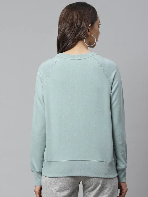 Mint Green Sweatshirt Versatile Wear, Casual, Cozy, Tranquil, Wardrobe ...