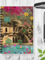 Beautiful Rajasthani Haveli Spiral Notebook