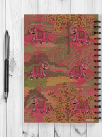 Rajasthani Haathi Spiral Notebook/Notepad