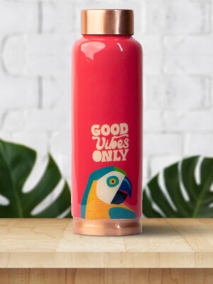 Good vibes only | 100% pure copper bottle|500 ml |