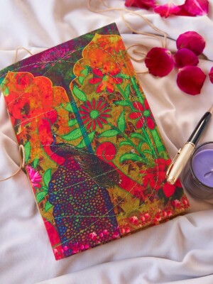 Indian Elephant Handmade Paper Notebook