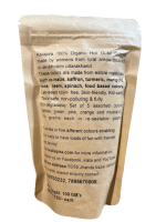 Organic 100% holi gulal (Mustard )  Lab-tested -toxin- free | Skin-friendly | Kid-safe