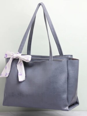 Durable,thunder gray nesh everday tote bag, large capacity made with dense thread and exquisite workmanship