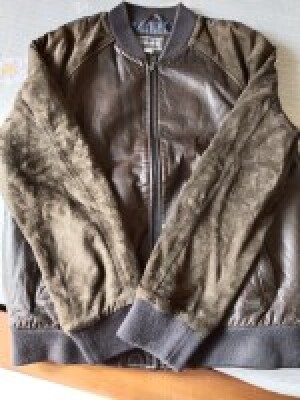 Men's Leather Jacket From Jack And Jones