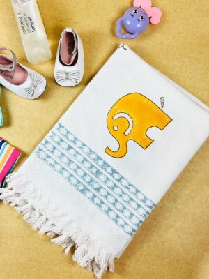Kids Cute Elephant Towel 60x30 Inches