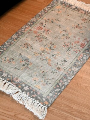 Pure Cotton 100% recycled beautiful design pet doormats for different areas of your home