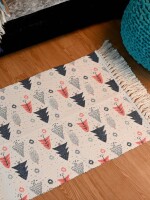 Pet Bedside 100% recycled pure cotton runner for home\Room decor