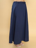Blue cotton women's petticoat/shapewear