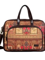 Haveli Flower Design laptop bag for Men