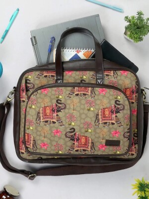 Royal Elephant Design laptop bag for Men