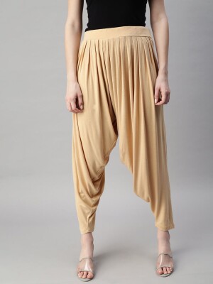 Golden 100% cotton polyester fit patiala salwar