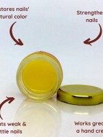 Natural Frankincense Nail Balm, moisturizes the skin and helps to restore the nails` natural color