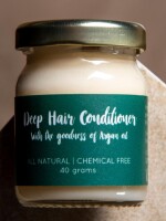 Natural Rosemary Deep Hair Conditioner, stimulates hair growth and thickening.