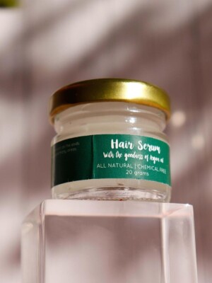 Natural Rosemary Hair Serum, gel-based hair serum