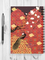 Peacock in Palace Wiro Designer Notebook