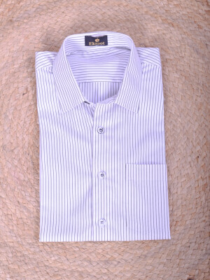 Perfect men's striped formal shirt