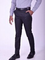 Poly viscose formal trousers for men