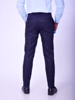 Poly viscose formal trousers for men