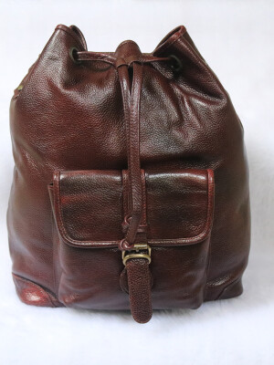 Handmade Genuine leather women's sling potli bag with Snap Clouser Soft Leather Shoulder Bag