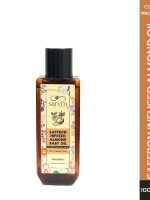Saffron infused naturals cold pressed almond baby oil 200 ml