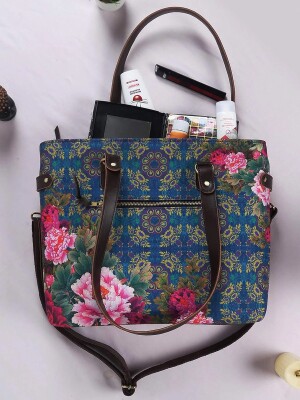 Floral Design Cool Tote Bag