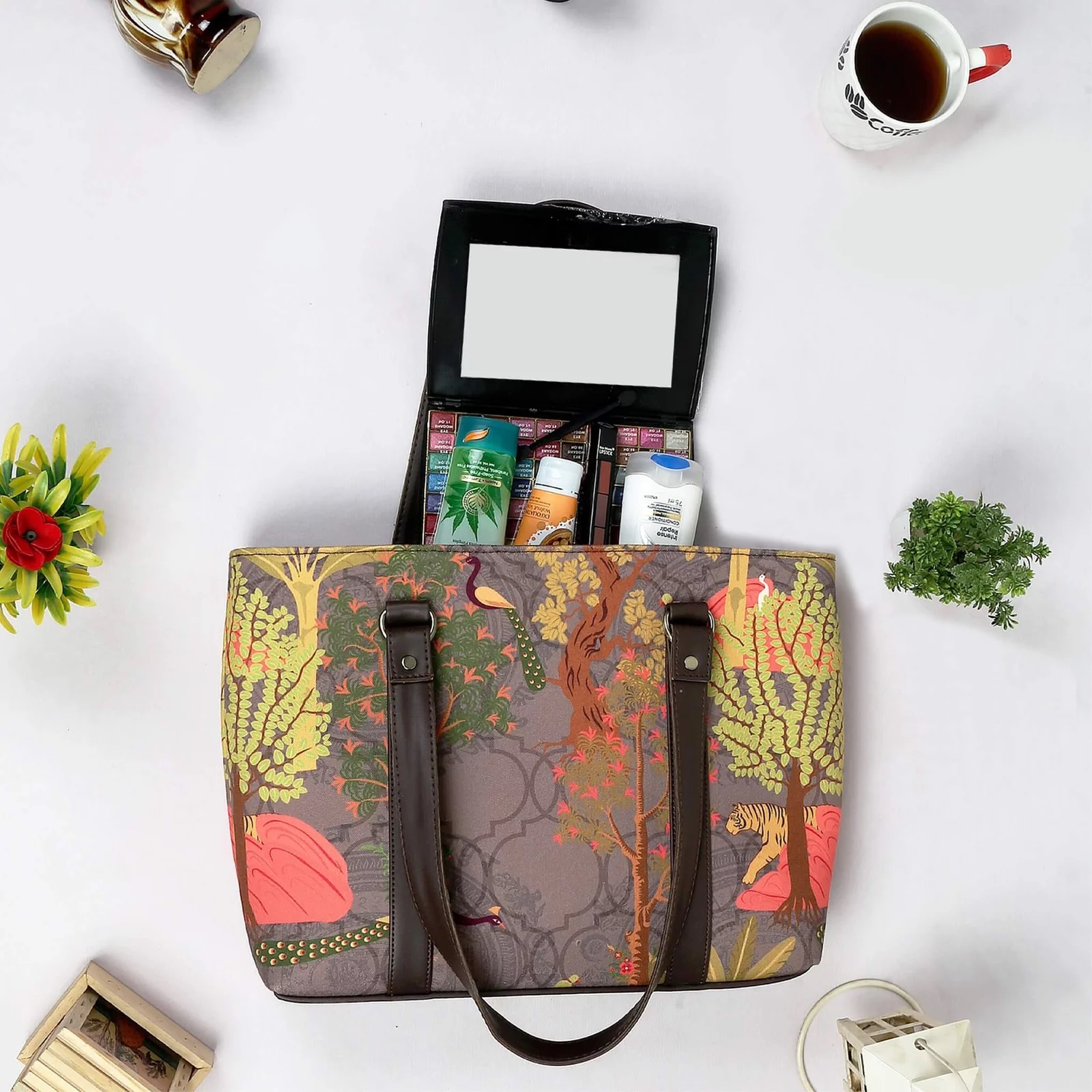 Buy Printed Designer Shopping Bag Online - Fatfatiya