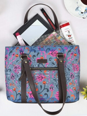 Digital Garden Fashion Tote Bag