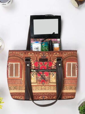 Shekhawati Haveli Print Trendy Handbag for Women