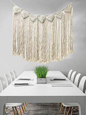 Macrame Wall Hanging Large Curtain CT .MACRAME Curtain (WH-CT01)
