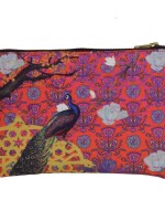 Gorgeous Indian Peacock Stash Pouch