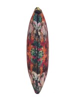 Multicolored Floral Small Utility Pouch