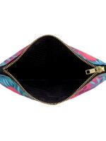 Pink and Blue Makeup Pouch