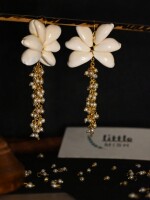 Anarkali earrings,handmade, light weight, easy to wear, travel friendly product by Little MISH