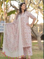 Cotton kurta set with dupatta, Soft & Comfortable, Daily Wear Cotton Suits