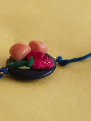 Special Handmade Pao Bhaji Rakhi for Foodie Brothers and kids also
