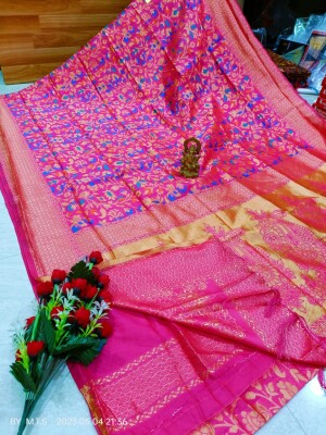 All body Pashmina Work Saree, Kashmiri work saree all over, Latest & Designer