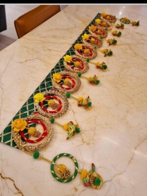 Handmade Wall and Door Hanging, Colorful Toran For any Festival